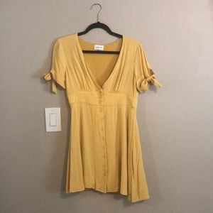 Small yellow dress